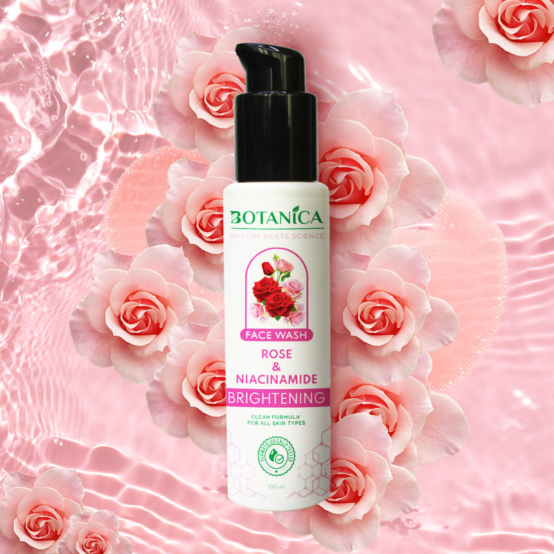 Botanica Rose Niacinamide Face wash 100ml