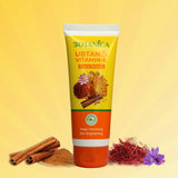 BOTANICA Ubtan & Vitamin E Facewash- Exfoliates and Hydrates skin, heals skin and Brightens skin, 100ml