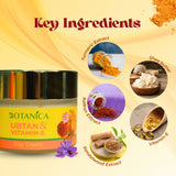 BOTANICA Ubtan & Vitamin E Day Cream 50 - Lightweight, Skin Brightening Cream, Infused with Saffron and Sandalwood Extract, 50ML