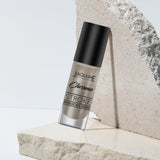 Jaquline USA Chrome Stroke Nail Polish, Intense Metallic Finish, Long Lasting, Intense Shine - Digital Sand 07