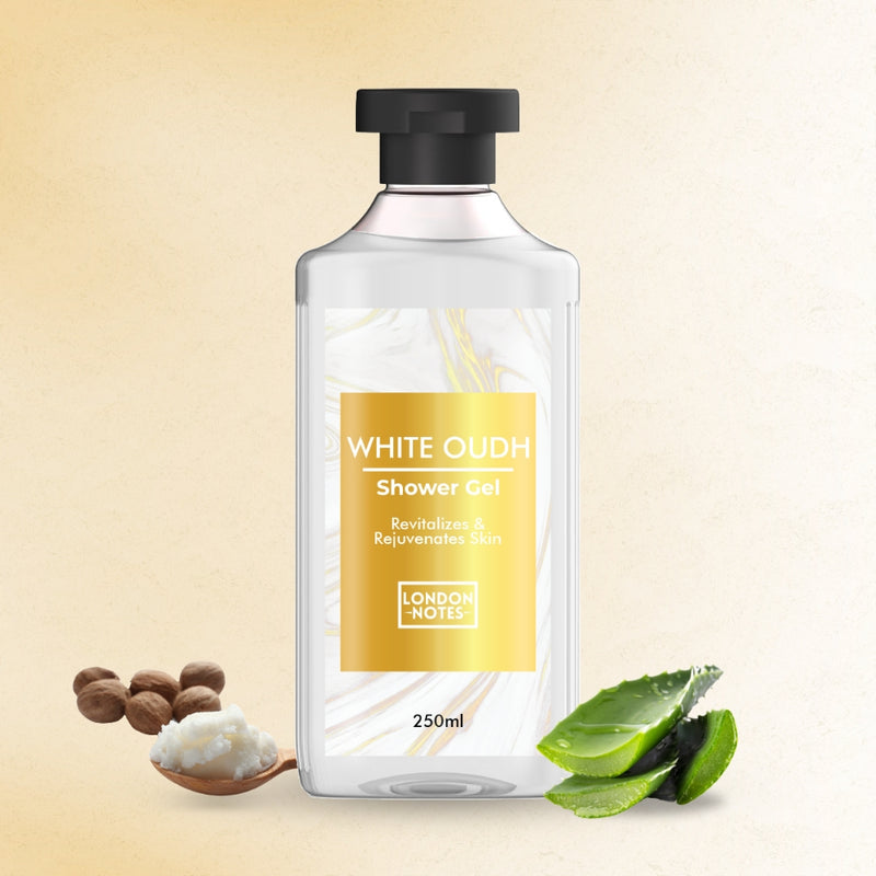 London Notes Shower Gel-250ml White Oudh