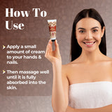 Jaquline USA Coffee & Shea Butter Hand Cream-Nourishes hand, makes hand soft & supple, prevents dryness and hydrate skin-30g