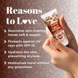 Jaquline USA Coffee & Shea Butter Hand Cream-Nourishes hand, makes hand soft & supple, prevents dryness and hydrate skin-30g