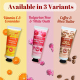 Jaquline USA Bulgarian Rose & White Oudh Hand cream- Nourishes hand, makes hand soft & supple, prevents dryness and hydrates skin-30g