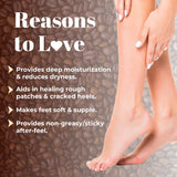 Jaquline USA Coffee & Shea Butter Foot cream- Jaquline USA Coffee & Shea Butter Foot cream- -Provides Intensive Moisturization, heals cracked heels, makes feet soft & supple-30gm