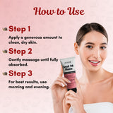 Jaquline USA Snail Mucin All in One Moisturizer 50ml, Long-Lasting Hydration, Deeply Moisturizes Skin & Restores Skin Barrier Infused with Hyaluronic Acid