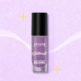 Jaquline USA Glitterati Nail Enamel, High- Impact glitter, Shimmery effect, multi-dimensional shine, Galaxy Glow 03