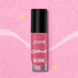 Jaquline USA Glitterati Nail Enamel, High- Impact glitter, Shimmery effect, multi-dimensional shine, Venus Blush 07