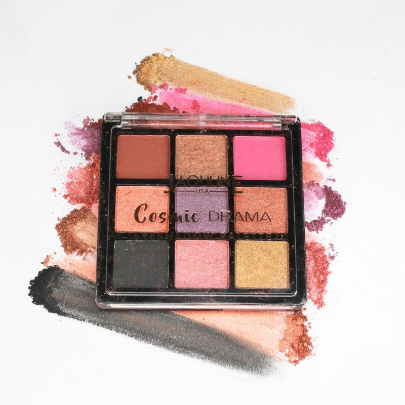 Jaquline USA Cosmic Drama Twilight Eyeshadow Palette 9 in 1, Matte & Shimmer Shades, Rich Smooth Texture, long lasting and Enriched with Sesame Oil (9.9gm)