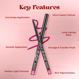 Jaquline USA Bae For Life Lip Definer 0.3g Talk Flirty 01