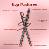 Jaquline USA Bae For Life Lip Definer 0.3g Brownie Points 02