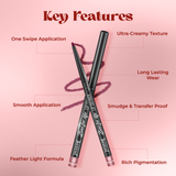 Jaquline USA Bae For Life Lip Definer 0.3g Mulberry Mood 03