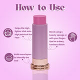 Jaquline USA Steal the Spotlight Blush Stick 15g - Main Character 01