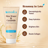  BOTANICA Rice Water & Ceramide Facewash