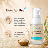BOTANICA Rice Water & Ceramide Face Serum