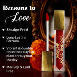 Jaquline USA Liquid Sindoor â€“ Maroon, Smudge-Proof & Long-Lasting (5.5 ml)