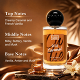London Notes | Cutie Caramel Perfume for Women, Long Lasting | French Vanilla, Amber & Musk