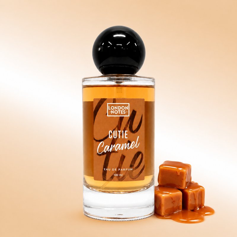 London Notes | Cutie Caramel Perfume for Women, Long Lasting | French Vanilla, Amber & Musk