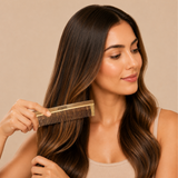 JAQULINE USA Rosewood Wooden Grooming Comb Anti Frizz Detangling Comb Smooth Teeth Scalp Massage Natural Hair Care Tool for Men Women All Hair Types Daily Use