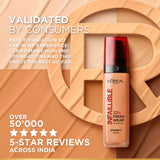 L’Oréal Paris Infallible 32H Fresh Wear Foundation, Luminous Coverage, Shade No 120, 30ml