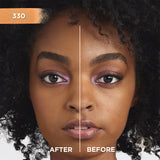 L’Oréal Paris Infallible 24H Fresh Wear Foundation in a Powder, Transferproof, Hazelnut 330, 9g