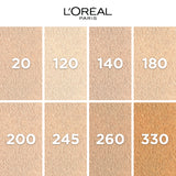 L’Oréal Paris Infallible 24H Fresh Wear Foundation in a Powder, Transferproof, Hazelnut 330, 9g