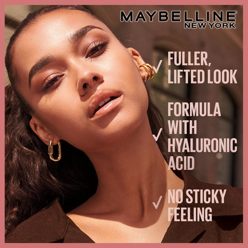 Maybelline New York Lifter Gloss, Hydrating Lip Gloss, Silk, 5.4 ml