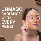 Jaquline USA Coffee Peel Off Face Mask, All Skin Types, Deep Cleansing, Removes Tan -100ml