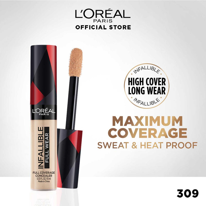 L'Oreal Paris Infallible Full Wear More Than Concealer - 309, 10ml