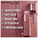 Maybelline Superstay Vinyl Ink Liquid Lipstick, Awestruck, 4.2 ml