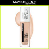 Maybelline New York Super Stay Full Coverage Active Wear Liquid Foundation 120, Classic Ivory | Matte Finish with 30 HR Wear; Transfer Proof, 30 ml
