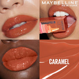 Maybelline New York Superstay Vinyl Ink - Longwear Shine Lip Color, Caramel, 4.2g