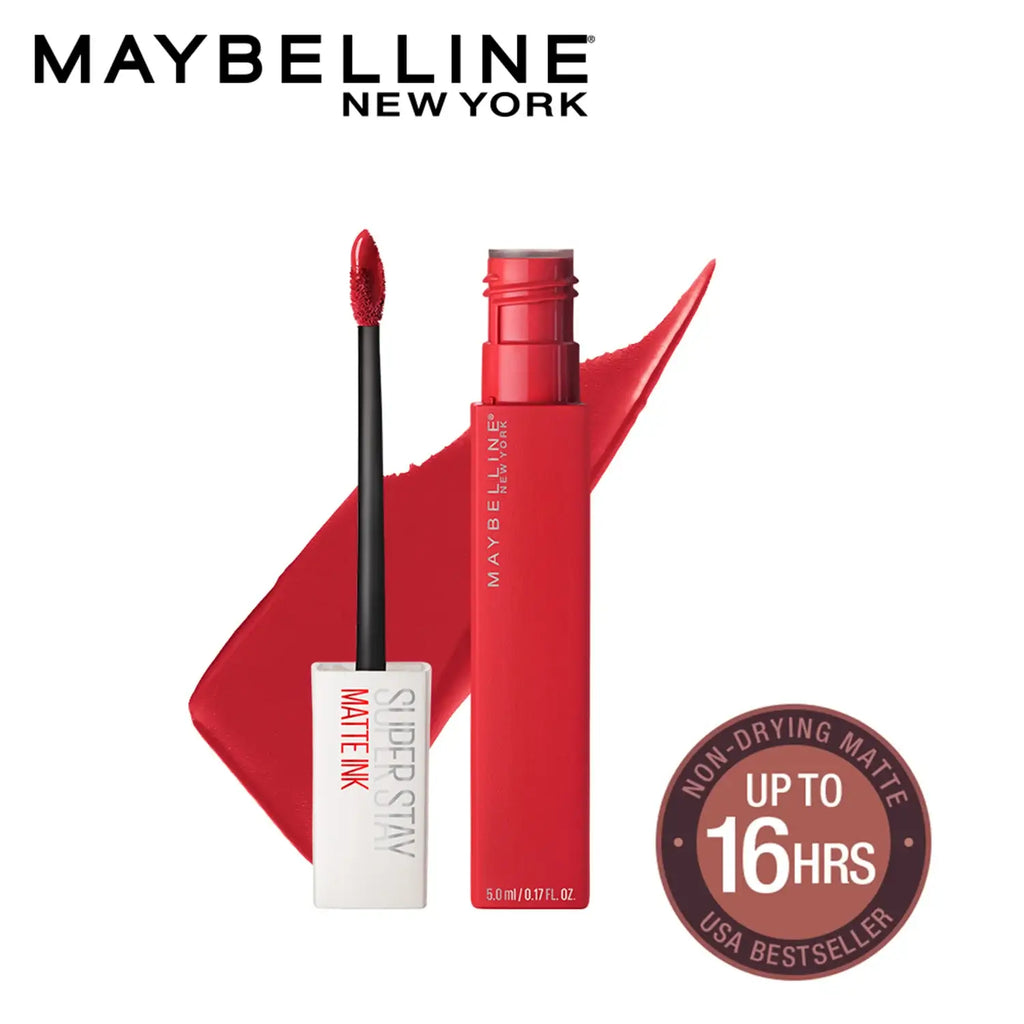 Maybelline New York Love at First Swipe Lip Kit - Superstay Matte Ink Pioneer+ Garnier Biphase Micellar, 130g