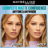 Maybelline New York Fit Me Matte + Poreless Compact Powder, 115 Ivory, 6g