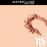 Maybelline New York Fit Me Matte + Poreless Compact Powder, 115 Ivory, 6g