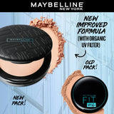 Maybelline New York Fit Me Matte + Poreless Compact Powder, 128 Warm Nude, 6g