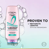 L’Oréal Paris Hyaluron Pure 72H Rehydrating Conditioner For Smooth Tangle-Free Hair, 175 ml