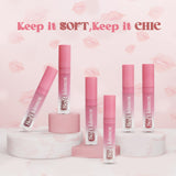 Jaquline USA Soft Kisses Liquid Lipstick long lasting, Matte Finish & Silky-Smooth Texture, Enriched with Hyaluronic Acid & Vitamin E, Dreamy Nude 4.2 ml