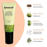 Quench Chialeader Shine Control Gel Face wash, 100gm