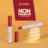 MARS Matte Non-Transfer Butter Smooth Lipstick | Up to 12 Hours Long Lasting | Smudge Proof and Waterproof Lipstick for Women (3.5 gm) (14-Next Day)