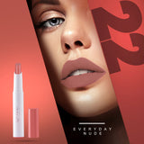 MARS Matte Non-Transfer Butter Smooth Lipstick | Up to 12 Hours Long Lasting | Smudge Proof and Waterproof Lipstick for Women (3.5 gm) (22-Everyday Nude)