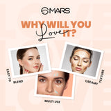 MARS Cover Rangers Creamy Concealer and Corrector Palette | Easy to Blend & Lightweight Concealer for Face Makeup (24 gm) (01-MULTICOLOR)