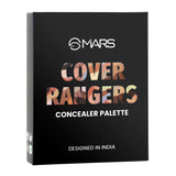 MARS Cover Rangers Creamy Concealer and Corrector Palette | Easy to Blend & Lightweight Concealer for Face Makeup (24 gm) (01-MULTICOLOR)