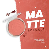 MARS Flush of Love Face Blusher | Highly Pigmented & Easy to Blend | Lightweight & Natural Finish (8.0 gm) (Shade-05)