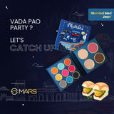 MARS The City Paradise Makeup Kit | Highly Pigmented and Blendable | 9 Eyeshadow Palette with 1 Highlighter, Blusher, Bronzer & Compact Powder each (16.0 gm) (01-Mumbai)