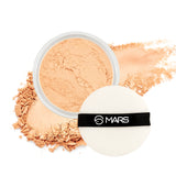 MARS Born To Bake Setting Powder With Matte Finish | Long-Lasting & Ultra-Durable | Oil Control & Enhanced Sebum Management | Blurs Pores & Smooths Fine Lines (10g) (Honey Gaze)