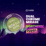 MARS Northern Lights In A Pan Eyeshadow With Dual-Tone Shimmer Shades | Single Swipe Pigmentation | Easy to Blend (0.5gm) (04-CANADIAN GLEAM)