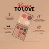 MARS The City Paradise Makeup Kit | Highly Pigmented and Blendable | 9 Eyeshadow Palette with 1 Highlighter, Blusher, Bronzer & Compact Powder each (16.0 gm) (07-Jaipur)