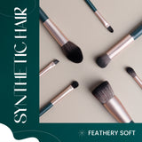 MARS Tools of Titan Brush Set of 8 with Holder | Face Makeup Brush Set with Ultra Soft Bristles (PACK OF 8)