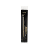 MARS Artist's Arsenal Professional Angled Brush With Spoolie | Feather Soft Touch | Multi-Purpose Brush For Eyes | Precise Synthetic Bristles | Luxe Packaging Makeup Brush (Golden)
